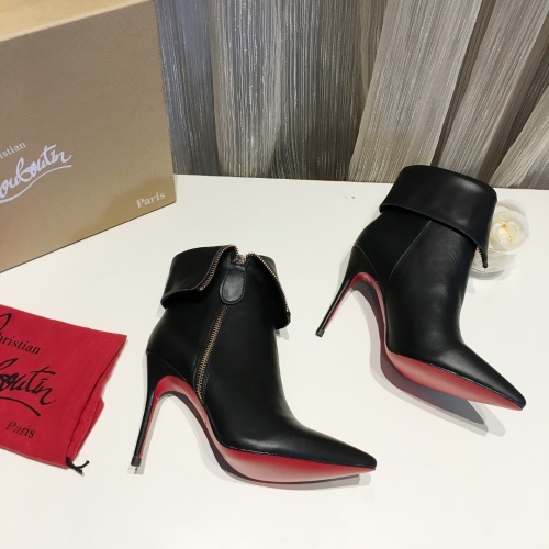 Replica Christian Louboutin Boots For Women #1131062, $112.00 USD, [ITEM#1131062], Replica Christian Louboutin Boots outlet from China