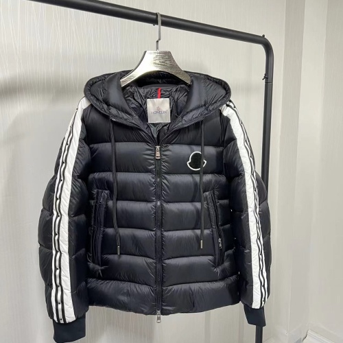 Replica Moncler Down Feather Coat Long Sleeved For Men #1131285, $210.00 USD, [ITEM#1131285], Replica Moncler Down Feather Coat outlet from China