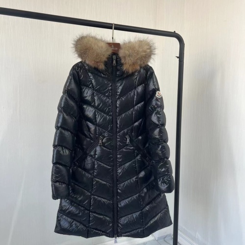 Replica Moncler Down Feather Coat Long Sleeved For Women #1131290, $280.99 USD, [ITEM#1131290], Replica Moncler Down Feather Coat outlet from China