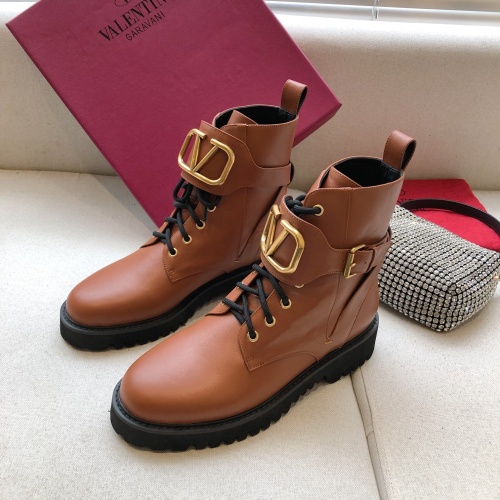 Replica Valentino Boots For Women #1131452, $98.00 USD, [ITEM#1131452], Replica Valentino Boots outlet from China