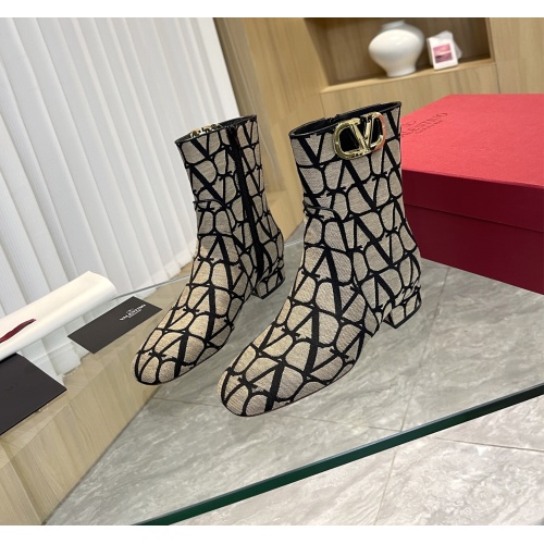 Replica Valentino Boots For Women #1131467, $125.00 USD, [ITEM#1131467], Replica Valentino Boots outlet from China