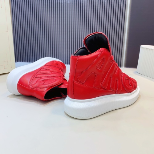 Replica Alexander McQueen High Tops Shoes For Men #1132049 $135.00 USD for Wholesale
