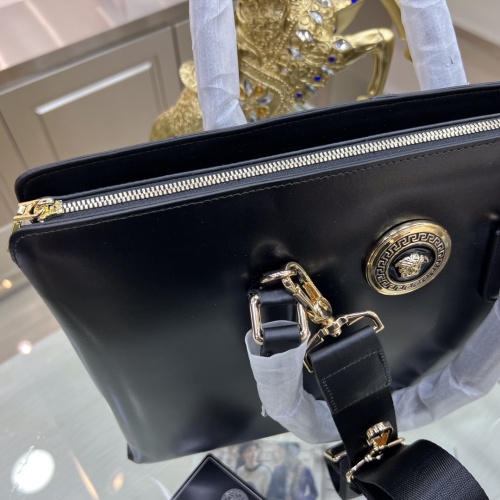 Replica Versace AAA Man Handbags #1132725 $155.00 USD for Wholesale
