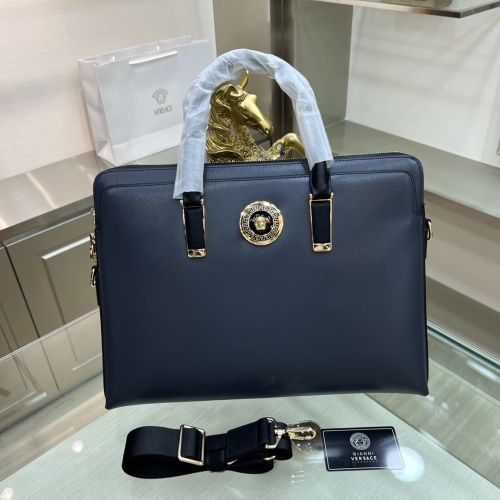 Replica Versace AAA Man Handbags #1132729, $155.00 USD, [ITEM#1132729], Replica Versace AAA Man Handbags outlet from China