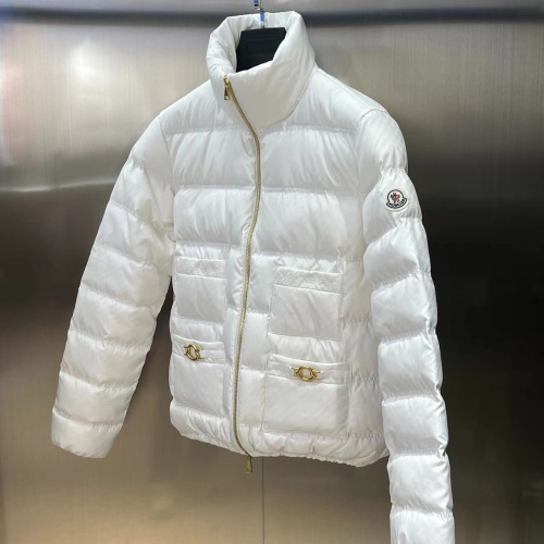 Replica Moncler Down Feather Coat Long Sleeved For Women #1132862 $140.00 USD for Wholesale