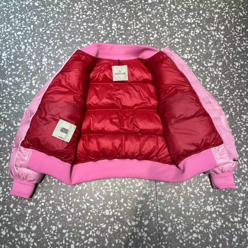 Replica Moncler Down Feather Coat Long Sleeved For Women #1132872 $160.00 USD for Wholesale