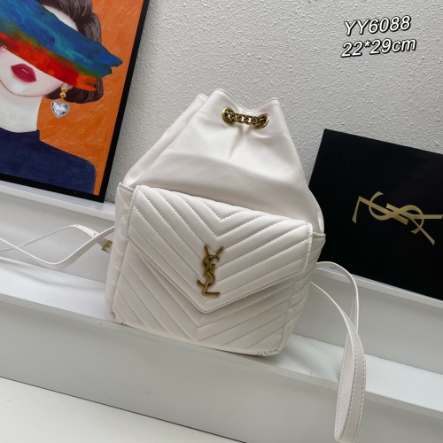 Replica Yves Saint Laurent YSL AAA Quality Backpacks For Women #1133273, $98.00 USD, [ITEM#1133273], Replica Yves Saint Laurent YSL AAA Backpacks outlet from China