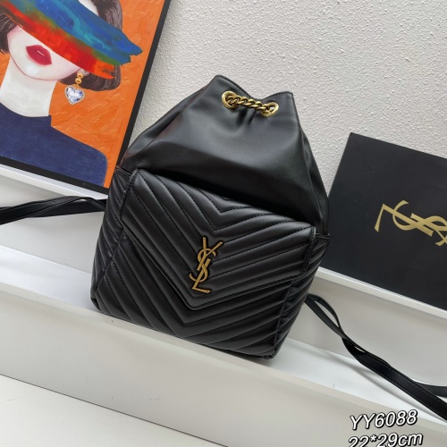 Replica Yves Saint Laurent YSL AAA Quality Backpacks For Women #1133274, $98.00 USD, [ITEM#1133274], Replica Yves Saint Laurent YSL AAA Backpacks outlet from China