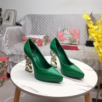 $155.00 USD Dolce & Gabbana D&G High-Heeled Shoes For Women #1122805