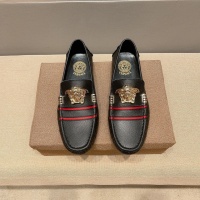 $68.00 USD Versace Leather Shoes For Men #1125701