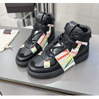 $118.00 USD Valentino High Tops Shoes For Men #1126272