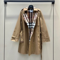 $125.00 USD Burberry Trench Coat Long Sleeved For Women #1127150