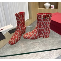 $125.00 USD Valentino Boots For Women #1131465