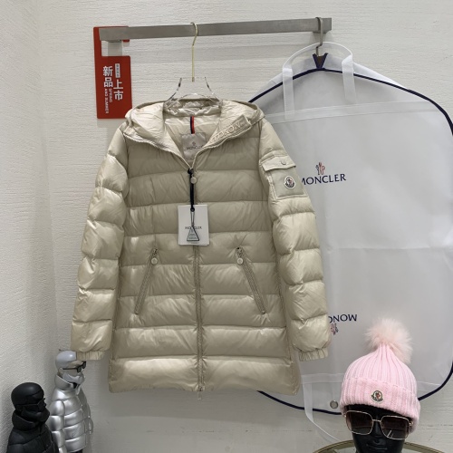 Replica Moncler Down Feather Coat Long Sleeved For Women #1134142, $190.00 USD, [ITEM#1134142], Replica Moncler Down Feather Coat outlet from China