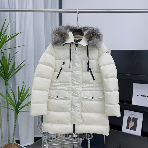 Replica Moncler Down Feather Coat Long Sleeved For Women #1134189, $251.24 USD, [ITEM#1134189], Replica Moncler Down Feather Coat outlet from China
