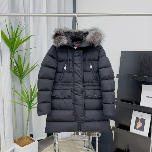 Replica Moncler Down Feather Coat Long Sleeved For Women #1134190, $251.24 USD, [ITEM#1134190], Replica Moncler Down Feather Coat outlet from China