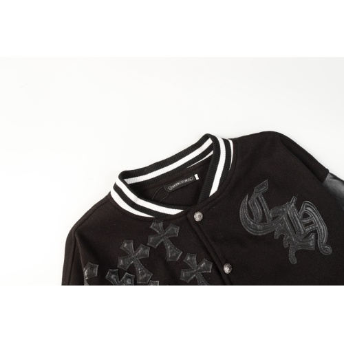 Replica Chrome Hearts Jackets Long Sleeved For Unisex #1134218 $64.00 USD for Wholesale
