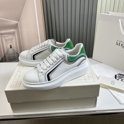 Replica Alexander McQueen Casual Shoes For Women #1134525 $105.00 USD for Wholesale