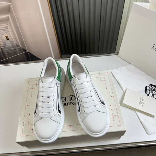 Replica Alexander McQueen Casual Shoes For Women #1134525 $105.00 USD for Wholesale