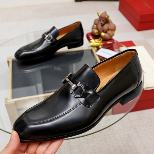 Replica Salvatore Ferragamo Leather Shoes For Men #1134665, $82.00 USD, [ITEM#1134665], Replica Salvatore Ferragamo Leather Shoes outlet from China