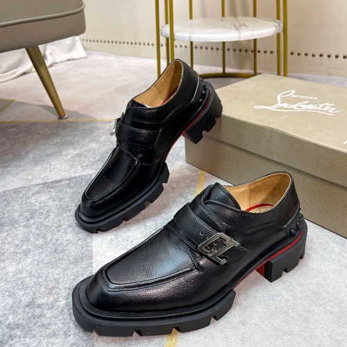 Replica Christian Louboutin Leather Shoes For Men #1135438, $150.00 USD, [ITEM#1135438], Replica Christian Louboutin Leather Shoes outlet from China