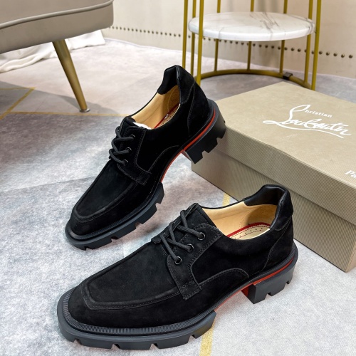 Replica Christian Louboutin Leather Shoes For Men #1135440, $150.00 USD, [ITEM#1135440], Replica Christian Louboutin Leather Shoes outlet from China