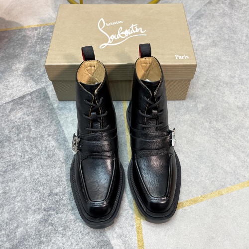 Replica Christian Louboutin Boots For Men #1135442 $160.00 USD for Wholesale