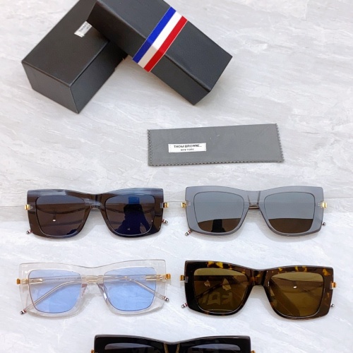 Replica Thom Browne AAA Quality Sunglasses #1135747 $60.00 USD for Wholesale