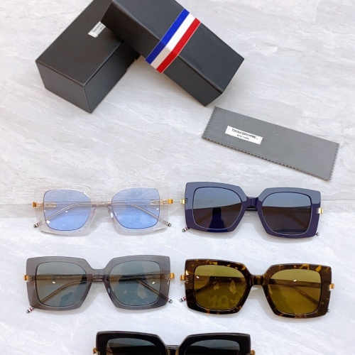 Replica Thom Browne AAA Quality Sunglasses #1135756 $60.00 USD for Wholesale