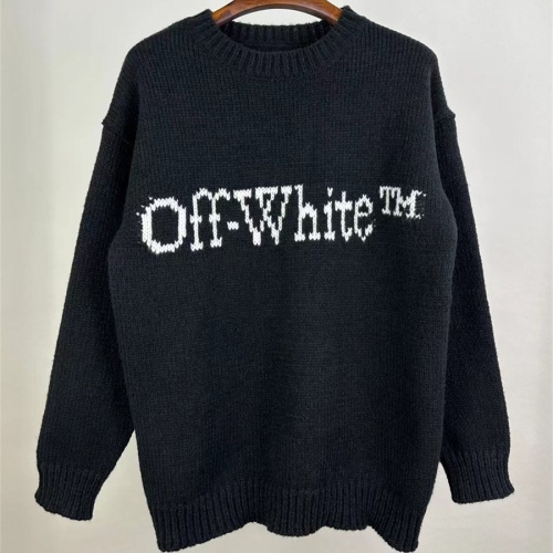 Replica Off-White Sweaters Long Sleeved For Unisex #1135874, $48.00 USD, [ITEM#1135874], Replica Off-White Sweaters outlet from China