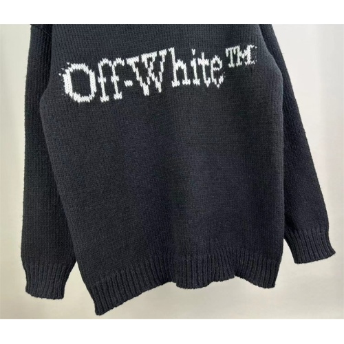 Replica Off-White Sweaters Long Sleeved For Unisex #1135874 $48.00 USD for Wholesale