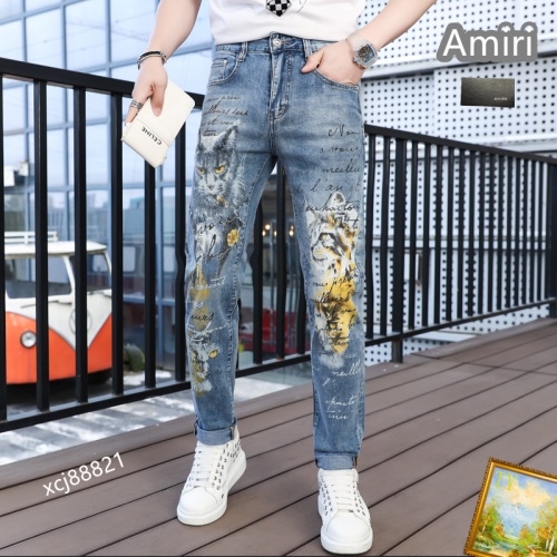 Replica Amiri Jeans For Men #1135972, $48.00 USD, [ITEM#1135972], Replica Amiri Jeans outlet from China