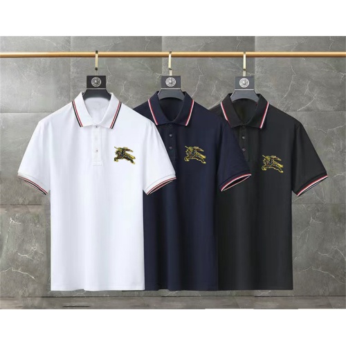 Replica Burberry T-Shirts Short Sleeved For Men #1136348 $25.00 USD for Wholesale