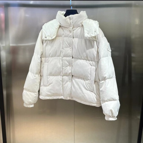 Replica Moncler Down Feather Coat Long Sleeved For Women #1136880 $202.00 USD for Wholesale