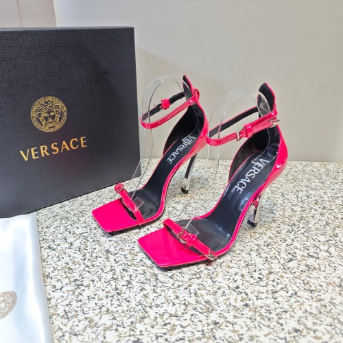 Replica Versace Sandal For Women #1137378, $118.00 USD, [ITEM#1137378], Replica Versace Sandal outlet from China
