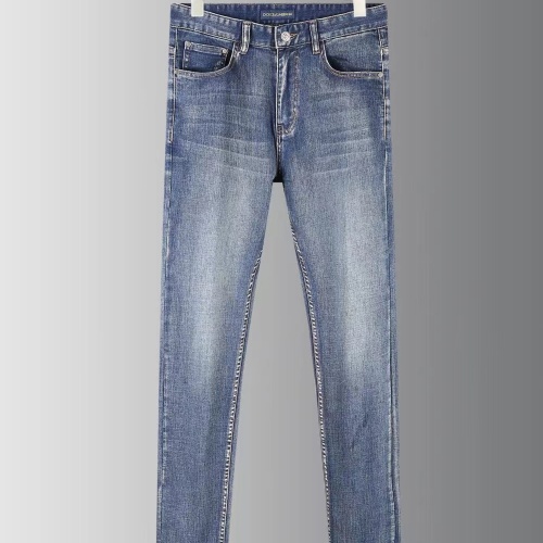 Replica Dolce & Gabbana D&G Jeans For Men #1138114 $42.00 USD for Wholesale