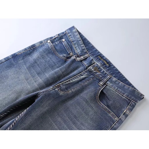 Replica Dolce & Gabbana D&G Jeans For Men #1138114 $42.00 USD for Wholesale