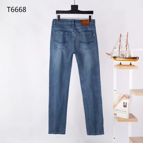 Replica Tommy Hilfiger TH Jeans For Men #1138123 $42.00 USD for Wholesale