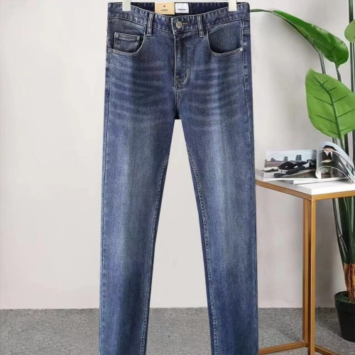 Replica Burberry Jeans For Men #1138142 $42.00 USD for Wholesale