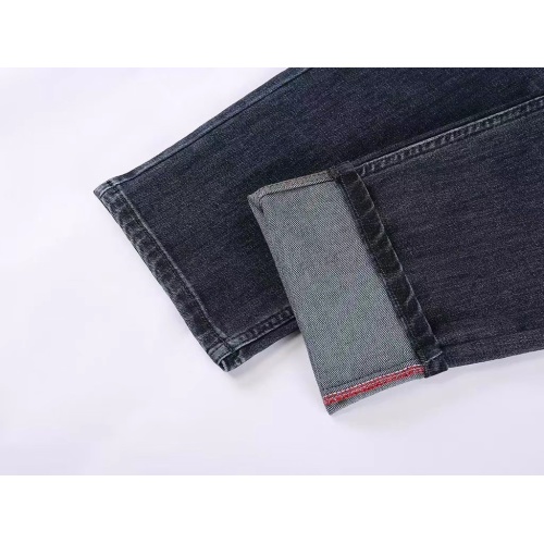 Replica Burberry Jeans For Men #1138143 $42.00 USD for Wholesale