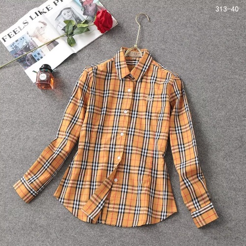 Replica Burberry Shirts Long Sleeved For Women #1138208, $38.00 USD, [ITEM#1138208], Replica Burberry Shirts outlet from China