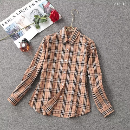 Replica Burberry Shirts Long Sleeved For Women #1138209, $38.00 USD, [ITEM#1138209], Replica Burberry Shirts outlet from China