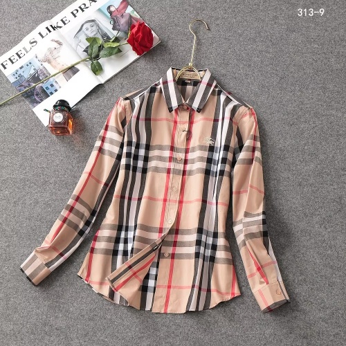 Replica Burberry Shirts Long Sleeved For Women #1138211, $38.00 USD, [ITEM#1138211], Replica Burberry Shirts outlet from China