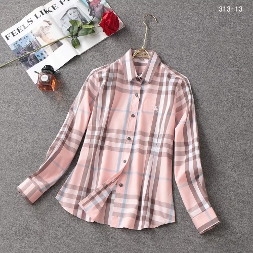 Replica Burberry Shirts Long Sleeved For Women #1138212, $38.00 USD, [ITEM#1138212], Replica Burberry Shirts outlet from China