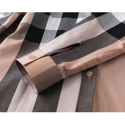 Replica Burberry Shirts Long Sleeved For Women #1138216 $38.00 USD for Wholesale