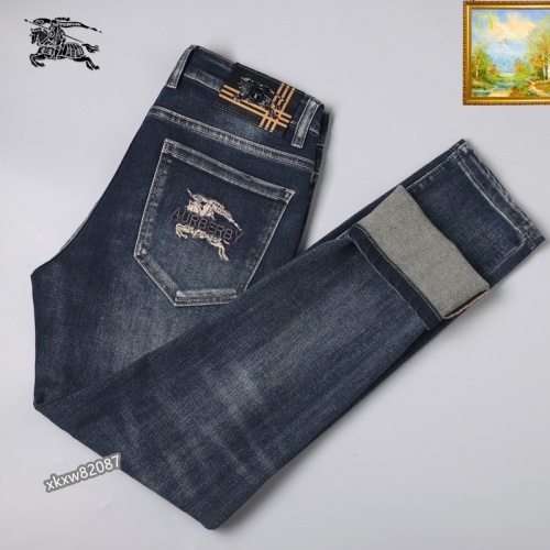 Replica Burberry Jeans For Men #1139119 $48.00 USD for Wholesale