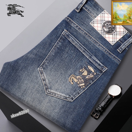 Replica Burberry Jeans For Men #1139137 $48.00 USD for Wholesale