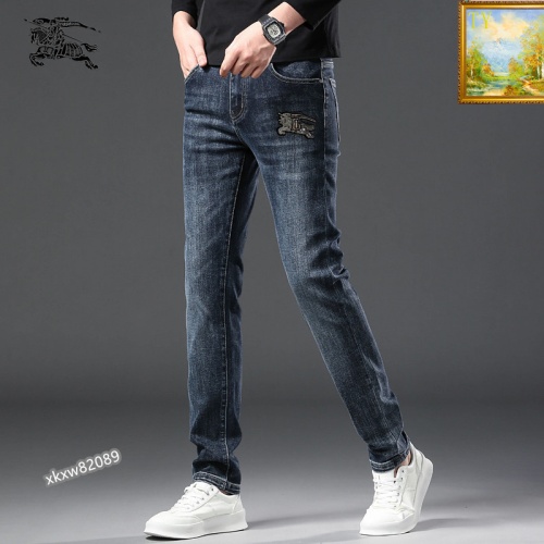 Replica Burberry Jeans For Men #1139139 $48.00 USD for Wholesale