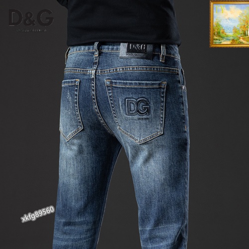 Replica Dolce & Gabbana D&G Jeans For Men #1139154 $48.00 USD for Wholesale