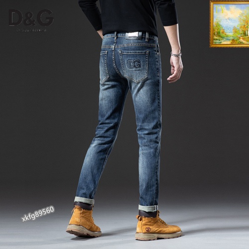 Replica Dolce & Gabbana D&G Jeans For Men #1139154 $48.00 USD for Wholesale
